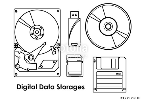 Digital data storages Digital data storages