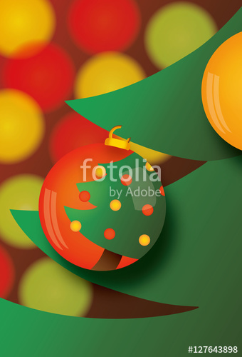 decorate christmas tree vector decorate christmas tree vector